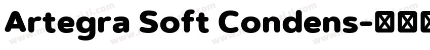Artegra Soft Condens字体转换